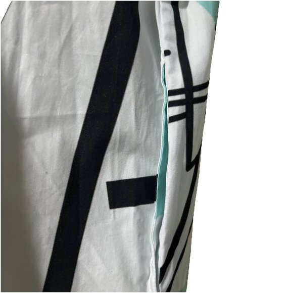 Art To Wear Cupcake International Memphis Abstract L 100% Cotton Jacket Shirt - Picture 6 of 16